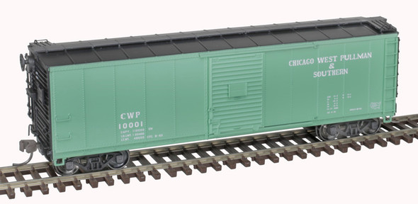Wagon US Army BoxCar Atlas échelle O – 3 Rails – Custom Vert – Occasion