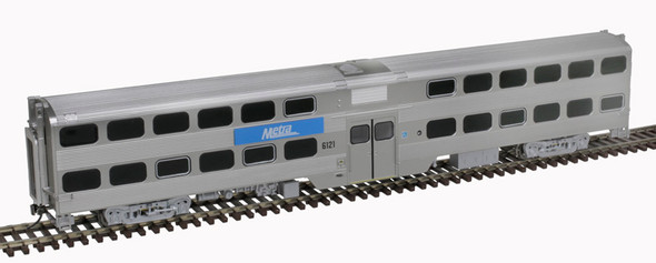 Atlas Master 20007045 - Type 6000 Trailer Coach Metra (METX) 6104 - HO Scale