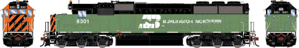 PRE-ORDER: Athearn Genesis 2146 - EMD SD60 (DC Silent) Burlington Northern (BN) 8301 - HO Scale