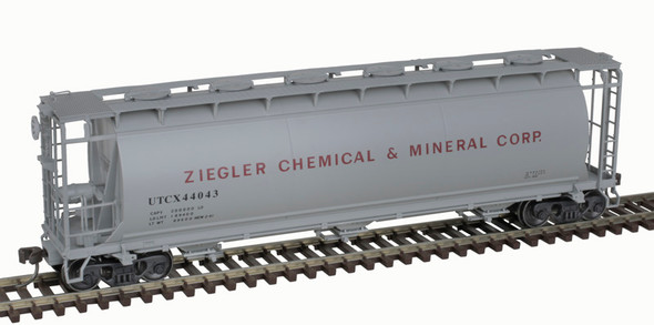 Atlas Master 20007180 - ACF 3-Bay Cylindrical Hopper Shippers Car