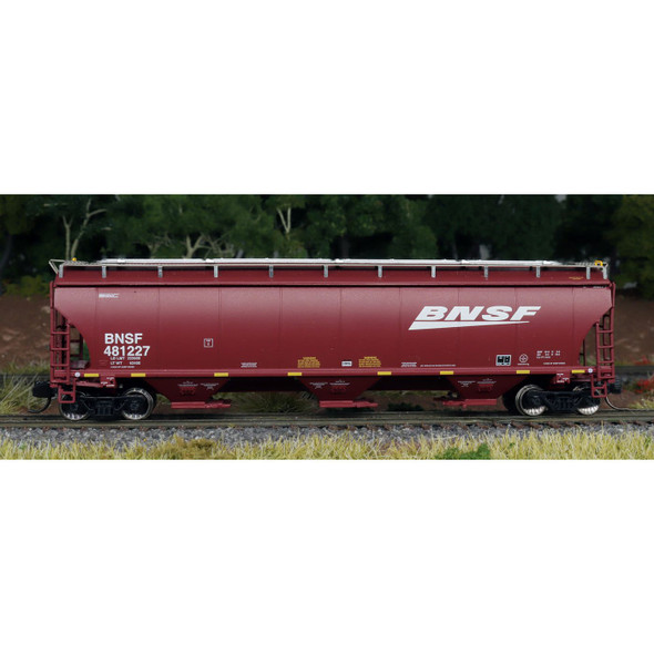 InterMountain 67207-56 - Trinity 5161 Cu. Ft. Hopper  BNSF Railway (BNSF) 481227 - N Scale