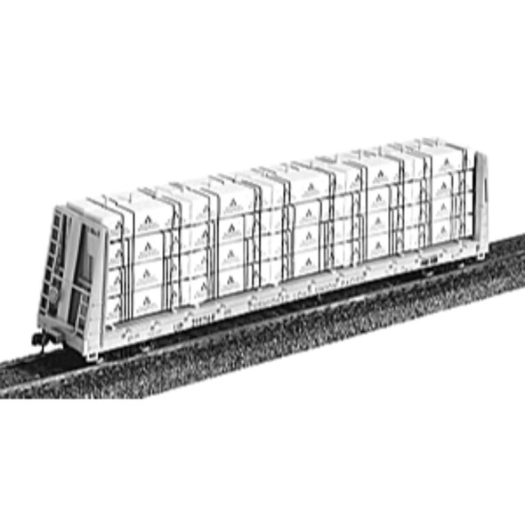 Jaeger Products 8000 - Wrapped Lumber Load for Mckean Centerbeam Flat Cars -- Georgia-Pacific    - HO Scale Kit