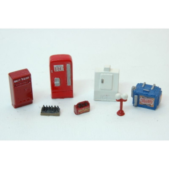 JL Innovative 347 - Vending Machine Detail Set (7)    - HO Scale