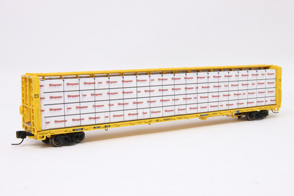 Jackson Railcar N60132 - 72' Centerbeam Load - SIM - N Scale