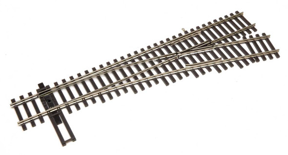 Walthers 948-10018 Code 100 DCC-Friendly #6 Turnout – Right Hand, HO Scale Nickel Silver Track