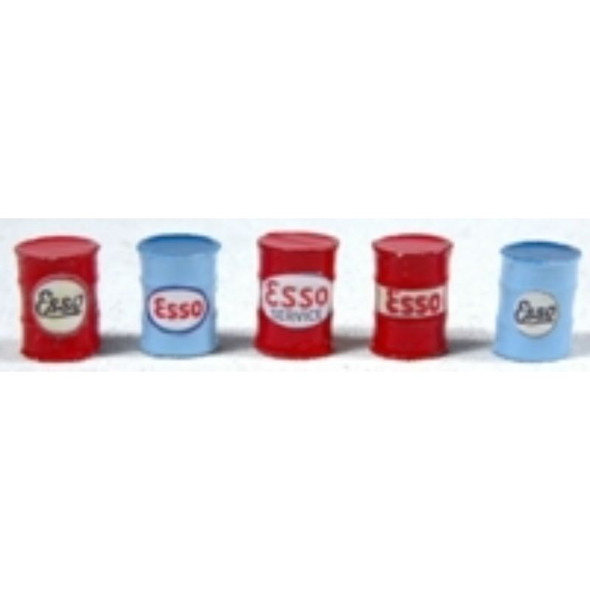 JL Innovative 574 - Custom Oil Barrels - Esso    - HO Scale