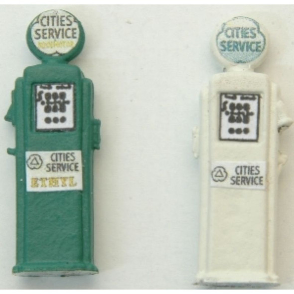 JL Innovative 582 - Deluxe Custom Gas Pump Cities Service    - HO Scale