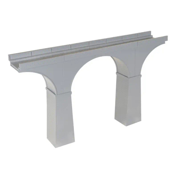 Atlas 70000226 - Double-Track Cut-Stone Viaduct -- 18 x 5-1