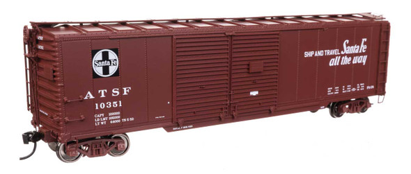 Walthers Proto 920-101671 - 50' AAR Double-Door Boxcar Atchison, Topeka and Santa Fe (ATSF) 10366 - HO Scale