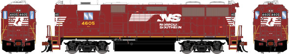 PRE-ORDER: Athearn Genesis 2430 - EMD GP49 DC Silent Norfolk Southern (NS) 4605 - HO Scale