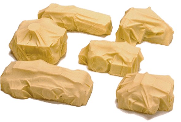 Chooch Enterprises 7220 - Cast Resin Freight Car Load Wrapped Machinery - 6 Assorted Pieces  - HO Scale