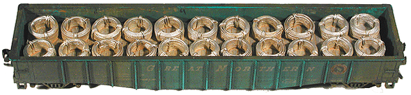 Chooch Enterprises 7229 - Cast Resin Freight Car Load Wire Coil for Gondola  - HO Scale