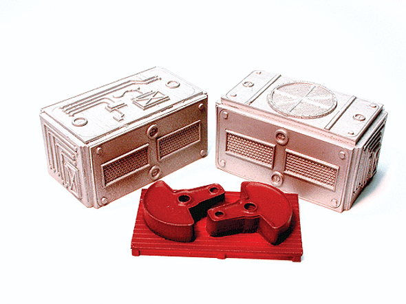 Chooch Enterprises 7250 - Cast Resin Freight Car Load Large Machines  - HO Scale