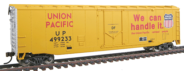 Walthers Trainline 931-1672 - 50' Plug-Door Boxcar Union Pacific (UP) 499233 - HO Scale