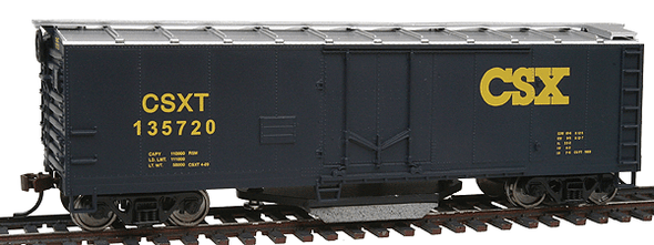 Walthers Trainline 931-1754 - 40' Track Cleaning Box Car CSX (CSXT) 135720 - HO Scale
