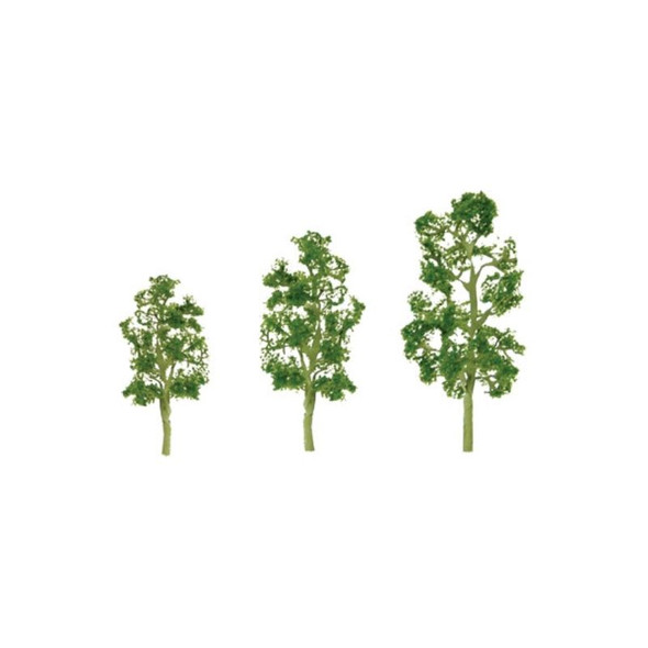 JTT 592048 - Aspen Premium Trees 3.5"-4", 2pcs    - HO Scale