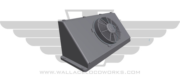 Wallace Locomotive Works 068 - INPS Air Conditioner  - HO Scale