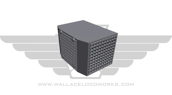 Wallace Locomotive Works 086 - APU Cover ( New England Style )  - HO Scale