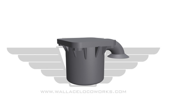 Wallace Locomotive Works 152 - No.8 Vent Valve  - HO Scale