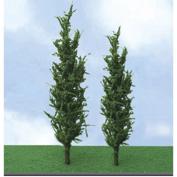 JTT 592218 - Pro-Elite Trees: Poplar 2.75 - 3.5" - 4pcs    - N Scale