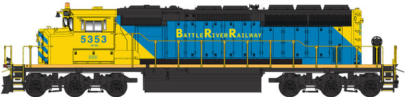 PRE-ORDER: InterMountain 69314-02 - EMD SD40-2W DC Silent Battle River Railway (BRR) 5253 - N Scale