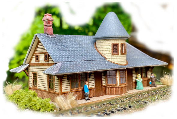 N Scale Architect 10073 - Northampton Station Kit  - N Scale Kit
