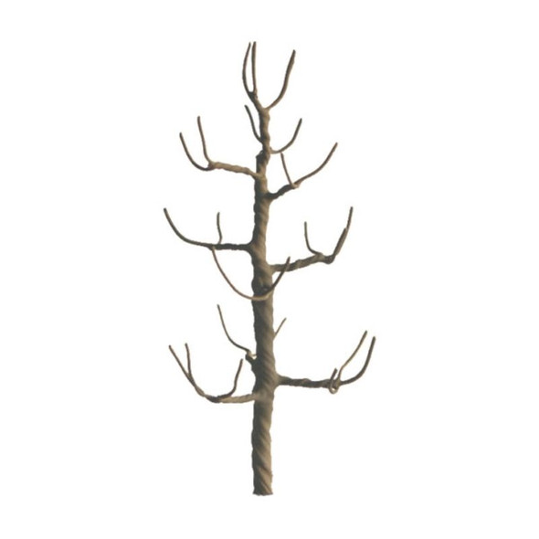 JTT 594124 - Professional Trees Pro Armature: Sycamore 4" - 3pcs    - HO Scale