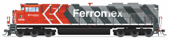PRE-ORDER: Broadway Limited 9763 - EMD SD70ACe DC Silent Ferromex (FXE) 4079 - HO Scale