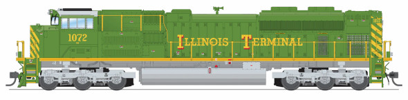 PRE-ORDER: Broadway Limited 9786 - EMD SD70ACe Paragon4 Sound/DC/DCC, Smoke Norfolk Southern (NS) 1072 ITC Heritage - HO Scale