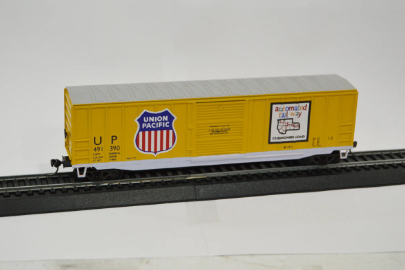 Value Trains USA HO10083 - ACF 50'6" Boxcar Automated Railway Scheme Union Pacific (UP) 491390 - HO Scale