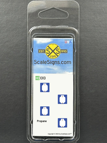 ScaleSigns HO-1300-013 - Propane  - HO Scale