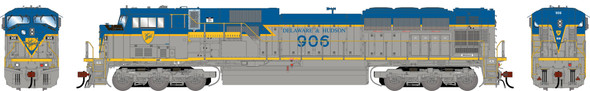 PRE-ORDER: Athearn Genesis 2581 - EMD SD90MAC-H PH I w/ DCC and Sound Delaware & Hudson (D&H) 906 - HO Scale