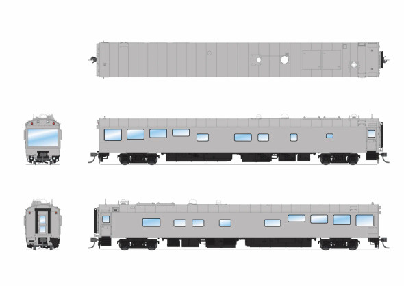 PRE-ORDER: Broadway Limited 9163 - Track Inspection Car Unlettered  - HO Scale