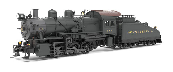 Broadway Limited 9172 - B6sb 0-6-0 Paragon4 Sound/DC/DCC, Smoke Pennsylvania (PRR) #4136, Post-War Appearance - HO Scale