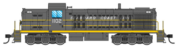 PRE-ORDER: Walthers Mainline 910-20720 - ALCo RSC2 w/ DCC and Sound Seaboard Coast Line (SCL) 1103 - HO Scale