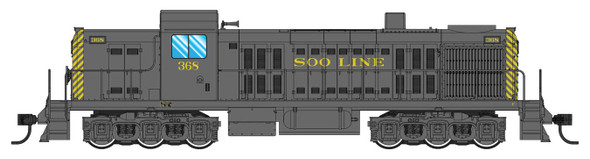 PRE-ORDER: Walthers Mainline 910-20723 - ALCo RSC2 w/ DCC and Sound Soo Line (SOO) 371 - HO Scale