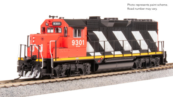 Broadway Limited 8940 - EMD GP35 DC Silent Canadian National (CN) 9301 - HO Scale
