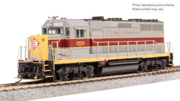 Broadway Limited 8942 - EMD GP35 DC Silent Erie Lackawanna (EL) 2559 As-Delivered - HO Scale