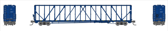 PRE-ORDER: Jackson Railcar N601025 - 73' Centerbeam Flatcar Midwest Railcar (MWCX) 17321 - N Scale