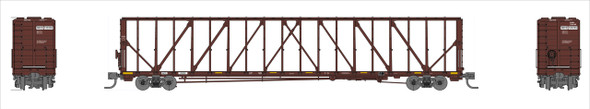 PRE-ORDER: Jackson Railcar N601060 - 73' Centerbeam Flatcar Nebraska Kansas Colorado Railway (NKCR) 120443 - N Scale