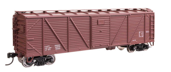 Walthers Mainline 910-40375 - 40' ARA Single Sheathed Boxcar with Dreadnaught Ends Data Only  - HO Scale