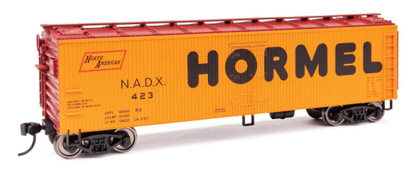 Walthers Mainline 910-41309 - 40' Wood Reefer with Steel ends North American Despatch (NADX) 423 - HO Scale