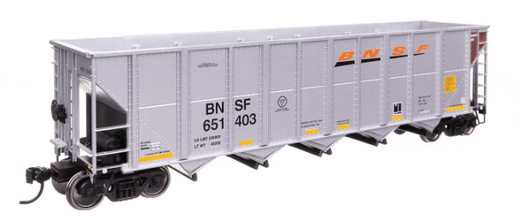 Walthers Mainline 910-57106 - 50' RD-4 Hopper BNSF 651599 - HO Scale
