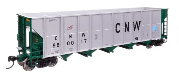 Walthers Mainline 910-57108 - 50' RD-4 Hopper Chicago & Northwestern (CNW) 880033 - HO Scale