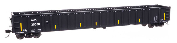 Walthers Mainline 910-6457 - 68' Railgon Gondola Arkansas-Oklahoma Railroad (AOK) 35050 - HO Scale