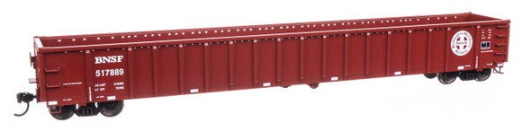 Walthers Mainline 910-6463 - 68' Railgon Gondola BNSF 517965 - HO Scale