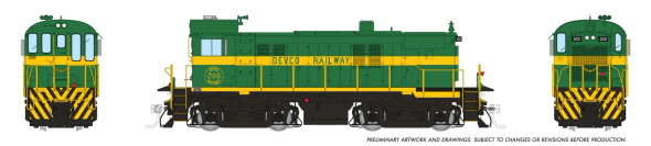 PRE-ORDER: Rapido 36119 - MLW RS-23 DC Silent DEVCO 200 - HO Scale