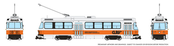 PRE-ORDER: Rapido 702018 - TTC Canadian Light Rail Vehicle DC Silent Boston UTDC Concept Scheme - HO Scale