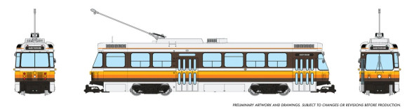 PRE-ORDER: Rapido 702021 - TTC Canadian Light Rail Vehicle DC Silent Buffalo  - HO Scale