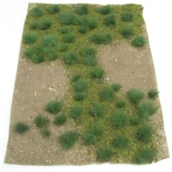 JTT 595601 - Landscaping Details: Green Grassland 5" x 7" Sheet    -